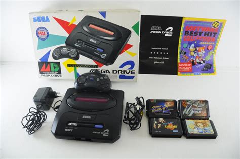 1 Sega Mega Drive 2 - Sega Mega Drive 2 Asia Version w/ 4 Games (4 ...