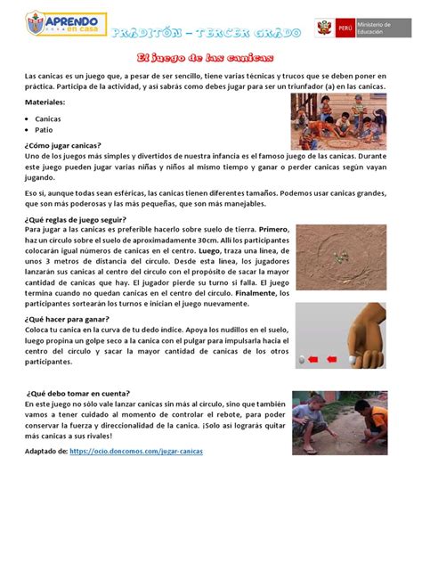 el juego de las canicas