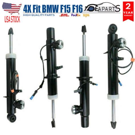 X Front Rear Shock Absorbers Vdc Fit Bmw X X X M X M F F F