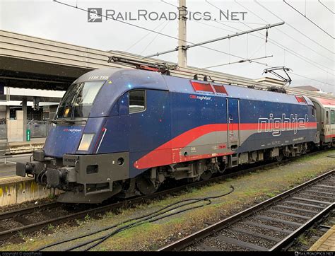 Siemens ES 64 U2 1116 195 operated by Österreichische Bundesbahnen