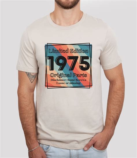 49th Birthday Gift Shirt 1975 Shirt Vintage 1975 T Shirt 49th