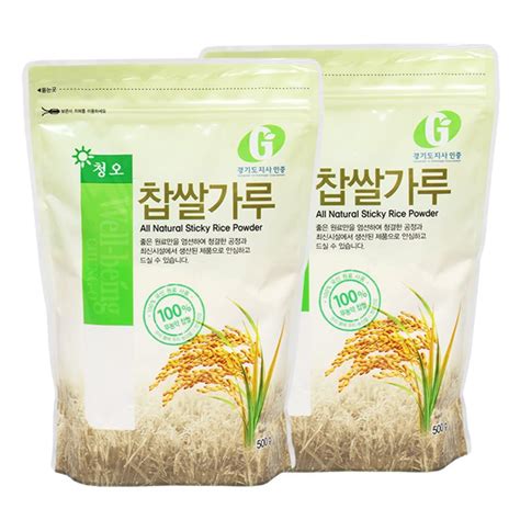 청오건강 무농약찹쌀가루500g 2ea 이마트몰 당신과 가장 가까운 이마트