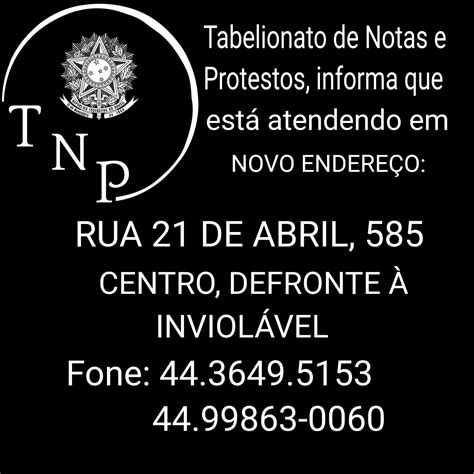 Palotina Tabelionato de Notas e Protestos está atendendo em novo