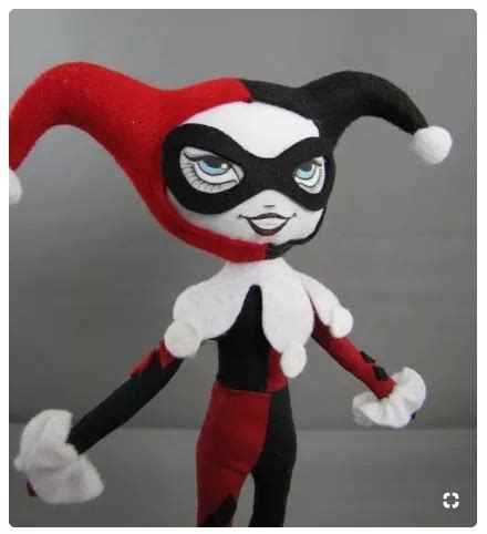 Harley Quinn De Peluche De Fieltro Potter Caperusita Meses Sin