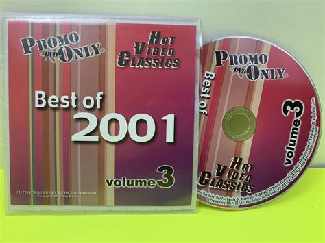 Promo Only Dvd Hot Video Hot Music Video Classics Best Of 2001 Vol 3