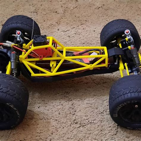 3D print 1/10 Scale RC Buggy (Chassis) • made with Voxelab Aquila・Cults