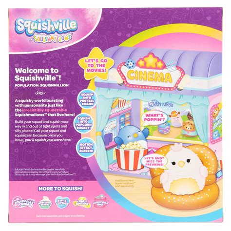 Squishville Mini Squishmallow Play Scene Cinema The Entertainer Pakistan