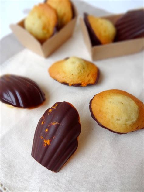 Madeleines Lorange Coque En Chocolat Rock The Bretzel