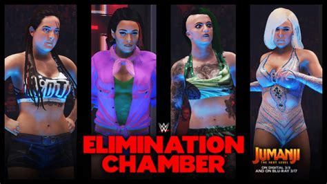 Wwe 2k20 Raw Womens Elimination Chamber Match [elimination Chamber