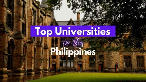 Top 15 Best Universities In The Philippines In 2024