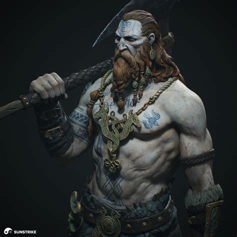 ArtStation - Celtic Warrior, SunStrike Studios | Celtic warriors ...