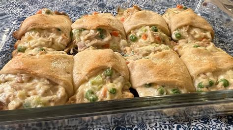 Turkey Pot Pie Crescent Rolls Perfectly Scrumptious YouTube