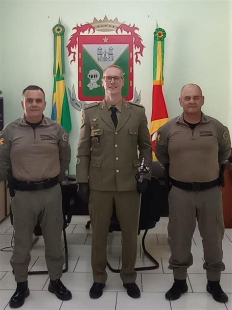 Crpo Sul Recebe Novo Oficial Brigada Militar