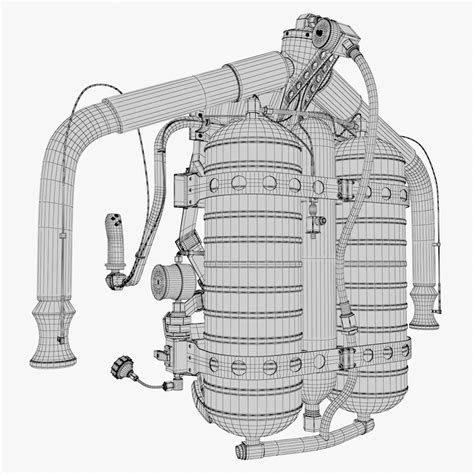 Jetpack Jet Pack 02 Model Turbosquid 1197803