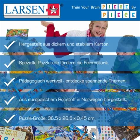 LARSEN SS1 SISTEMA Solare Edizione Tedesco Puzzle Incorniciato Con 70