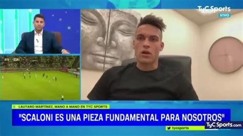 Lautaro Martínez sobre la importancia de Lionel Scaloni y la