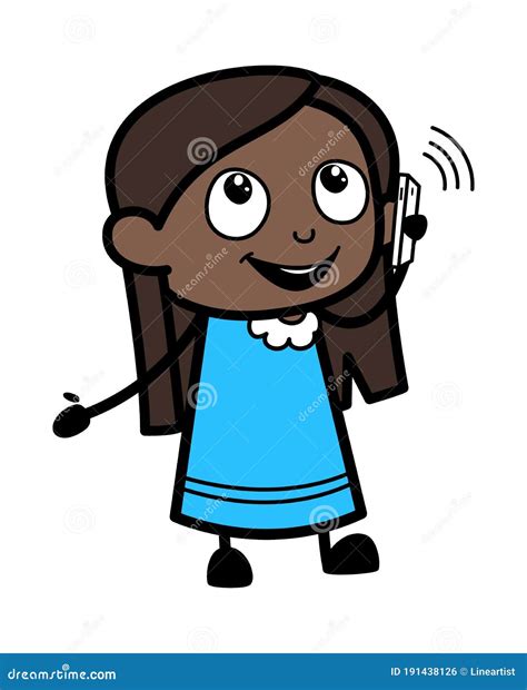 Innocent Phone Cartoon Royalty-Free Illustration | CartoonDealer.com #43762032