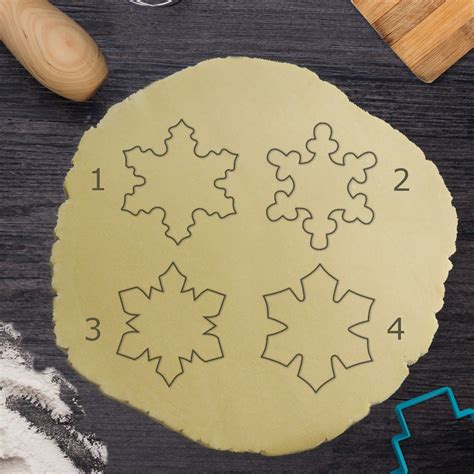 Snowflakes Cookie Cutter Kukz Design