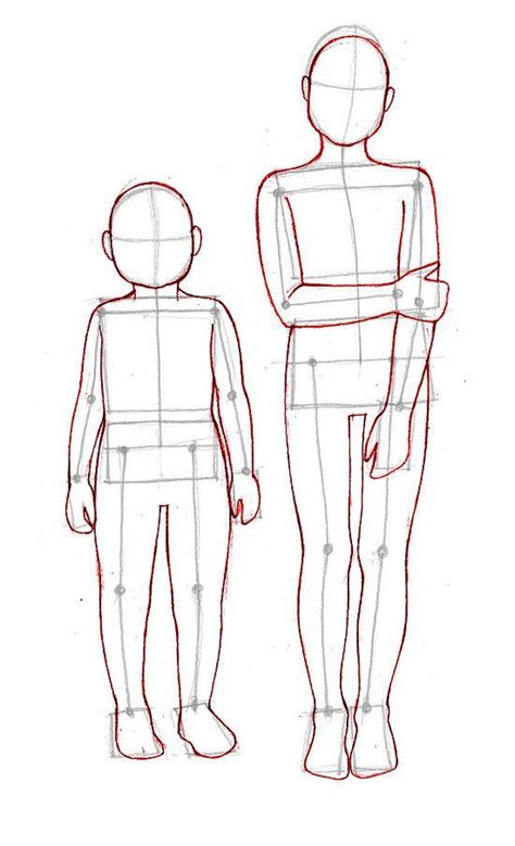 Anime Body Templates For Drawing At Getdrawings Free Download