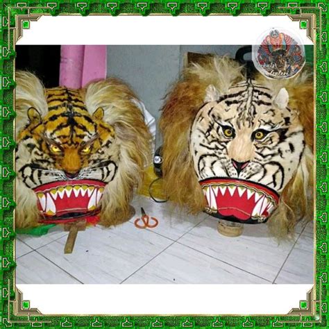 Jual Kepala Reog Barongan Reog Asli Ponorogo Coretan Shopee Indonesia