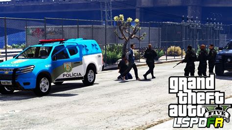 Gta V Vida De Policia Pmerj Patrulha Youtube