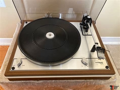 Thorens TD 165 Turntable Upgraded And In Excellent Condition Photo