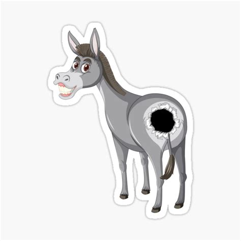 Ass Hole Sticker For Sale By Jrshadow Redbubble