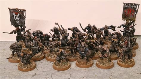 I finished painting all my remaining Mordor orcs for Orctober : r/minipainting