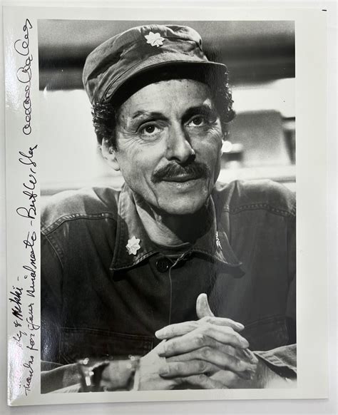 Lot Allan Arbus Dr Sidney Freedman In M A S H Original Autographed Black And White Headshot