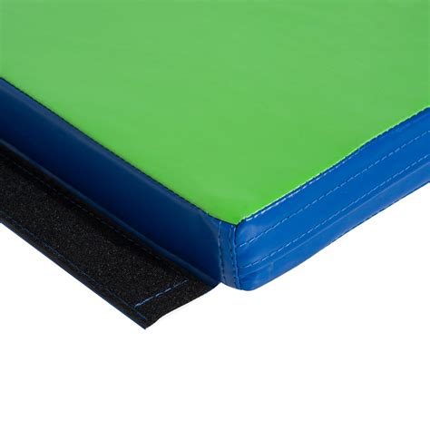 Colchoneta De Gimnasia Plegable Con Asa 245x120x5cm Grosor 5 Cm