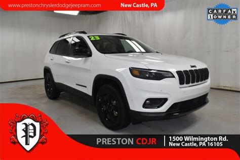 Pre Owned 2023 Jeep Cherokee Altitude 4d Sport Utility In New Castle C23020 Preston Chrysler