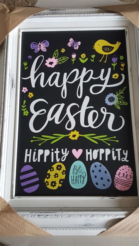 Happy Easter Board Created With Chalk Couture Products In Minutes See All Products At