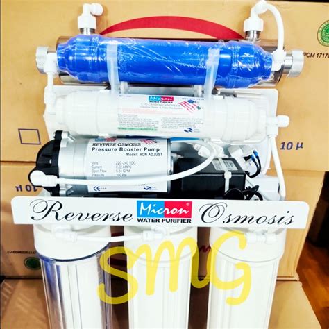 Jual Air Keran Filter Mesin Ro Step Reverse Osmosis Gpd Uv