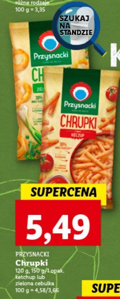 Promocja Chrupki Ketchupowe Przysnacki W Lidl