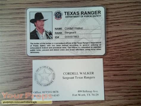 Walker Texas Ranger walker texas ranger replica TV series prop