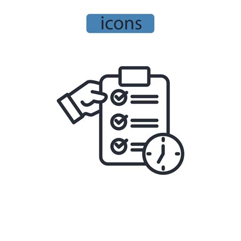 Preparaci N Iconos S Mbolo Vector Elementos Para Infographic