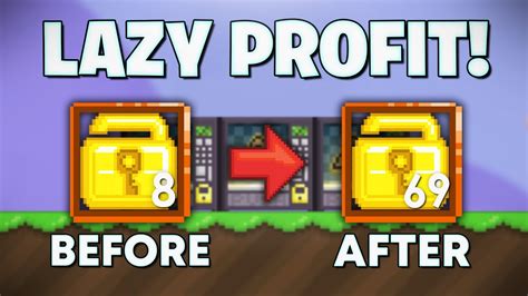 Lazy Profit In Growtopia How To Get Rich Fast In Growtopia