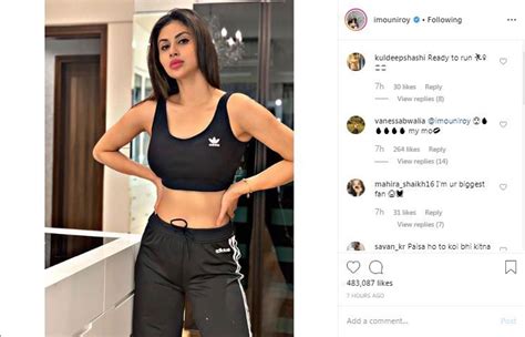 Mouni Roy Oozes Omph As She Flaunts Her Sexy Waist Latest Picture From