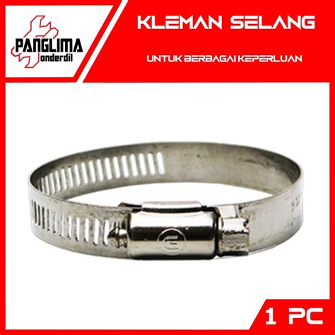 Jual Klem Selang Stainless Steel Ukuran 1 2 3 4 5 8 7 8 1 1 4 2 4 5