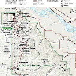 Colorado National Monument Map – Verjaardag Vrouw 2020