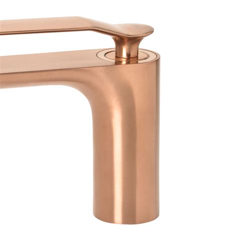 Doka Monocomando Para Lavat Rio Mm Rainbow Brushed Rose Gold