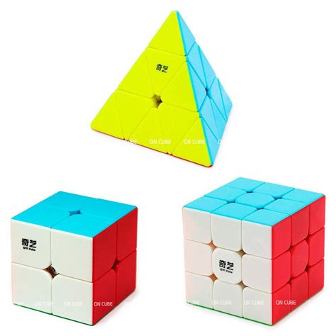 Cubo M Gico X X X X Pyraminx Qiyi Stickerless Cubos Submarino