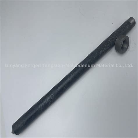 China Black Forged Glass Melting Furnace Molybdenum Electrodes