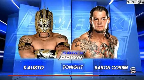 Kalisto Vs Baron Corbin Smackdown Live Nov 8 2016 Youtube