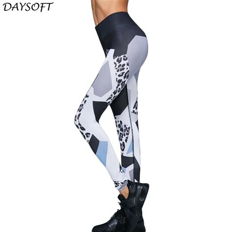 Daysoft Neue Frauen Leggings D Nne Elastische Hohe Taille Legins