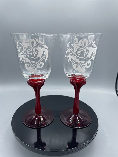 Joker And Harley Quinn Champagne Glasses Wedding Engagement Anniversary T Unique One Of A