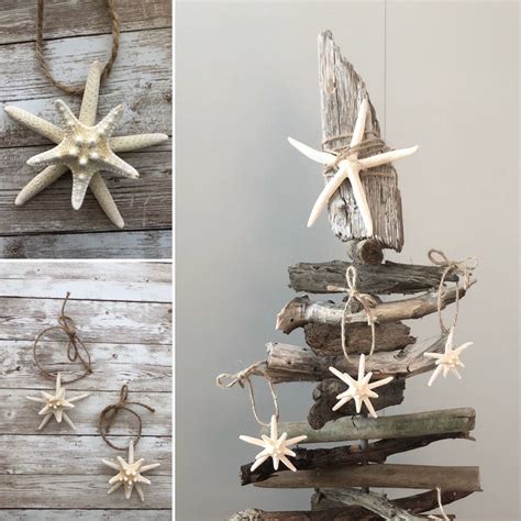 Starfish Ornament Coastal Christmas Ornament Beach Wedding Etsy