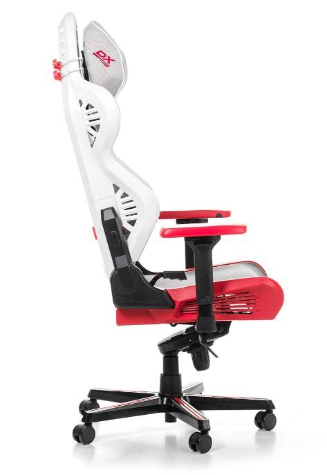 DXRacer Air Series Gaming Chair White Red Black Virtuocity Store