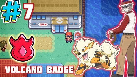 Pokemon Fire Red Gba Version Cinnabar Island Gym Battlefield