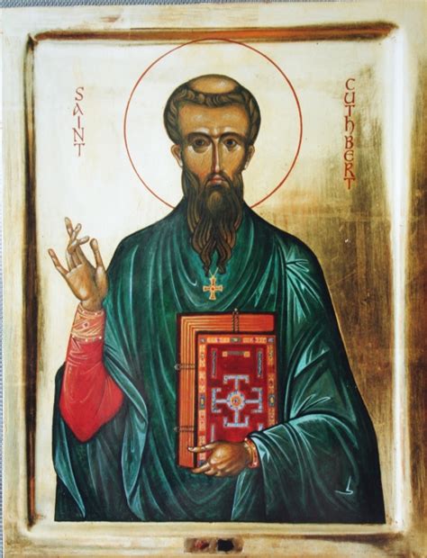 St Cuthbert Aidan Hart Sacred Icons